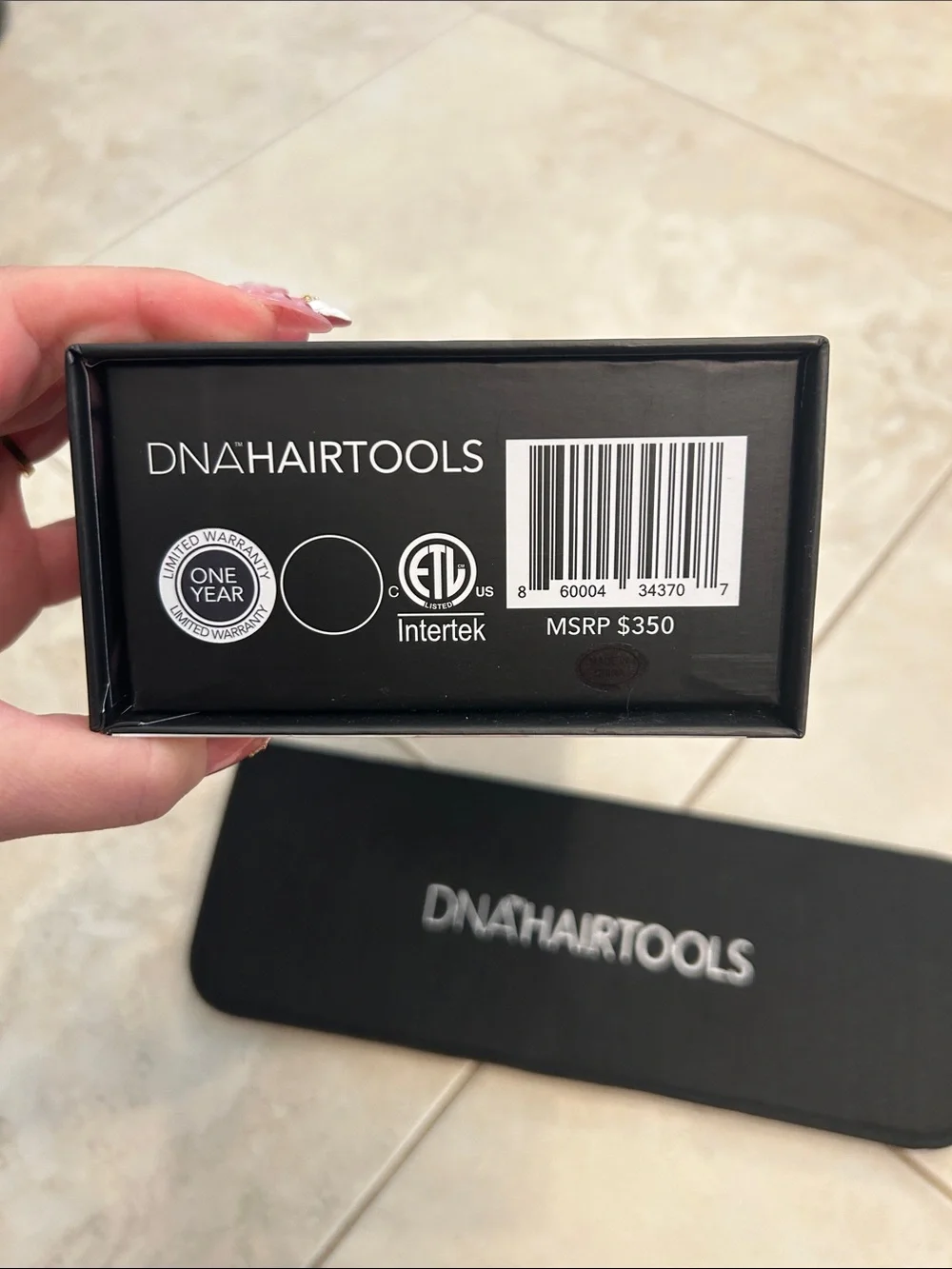 DNA Hairtools Heated Styling Comb- PRO2 ONIX
